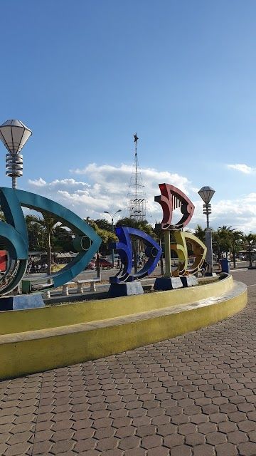 Buchtpromenade von Puerto Princesa Stadt